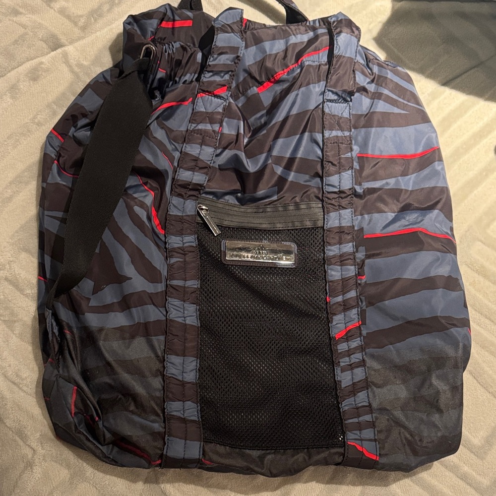 Stella McCartney adidas Stylish Black and Gray pack Bag